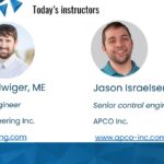 Instructors for the “Practical advice for automation programmers” webcast from Control Engineering, March 26, also provide information here. The experts are Braden Hadwiger, mechanical engineer, Huffman Engineering Inc., and Jason Israelsen, PE, senior control engineer, APCO Inc. Courtesy: Control Engineering webcasts