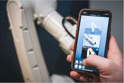Figure 2: The Olis remote robot monitoring and control system enables rapid resolution of unplanned robot downtime issues. Courtesy: Olis Robotics